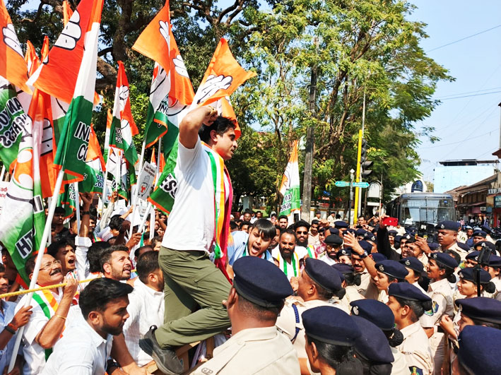 भाजपच्या सामन्यास युवा काँग्रेस सज्ज