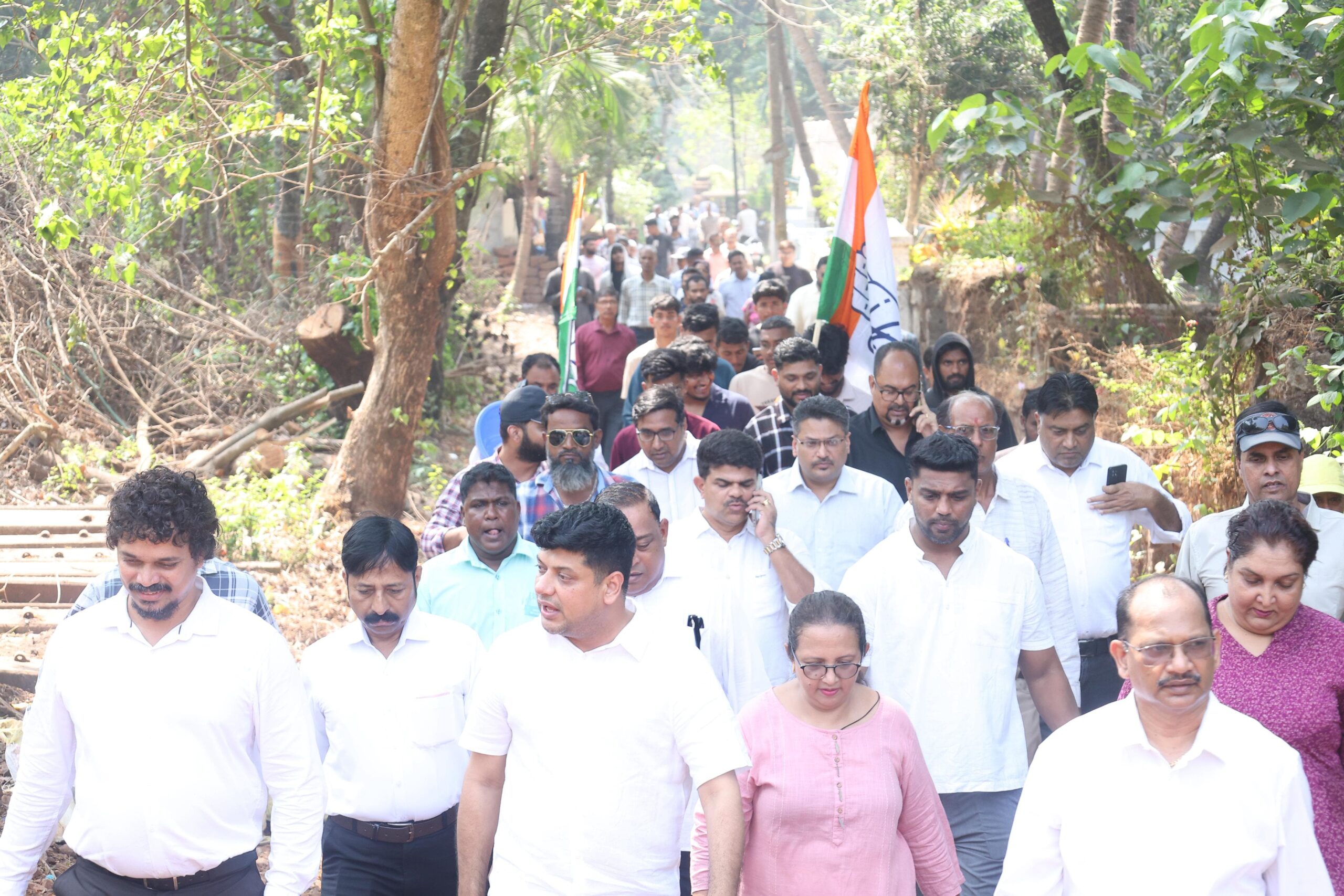 Goa Congress Launches People’s Dandi March <br>to Expose BJP Government’s Destruction of Goa