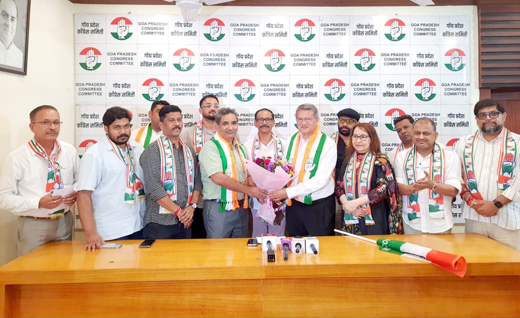 आपचे माजी राज्य संयोजक राहुल म्हांबरे काँग्रेसमध्ये; ‘गोव्यासाठी काँग्रेसच सक्षम आणि विश्वासार्ह पर्याय’