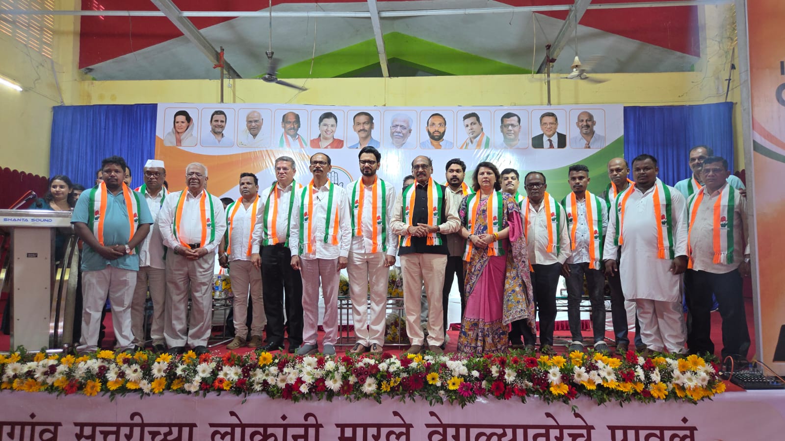 विश्वजीत राणेंच्या बालेकिल्ल्याला उसगांवात सुरूंग सामाजिक कार्यकर्ते मिलिंद प्रभू यांचा काँग्रेसमध्ये प्रवेश