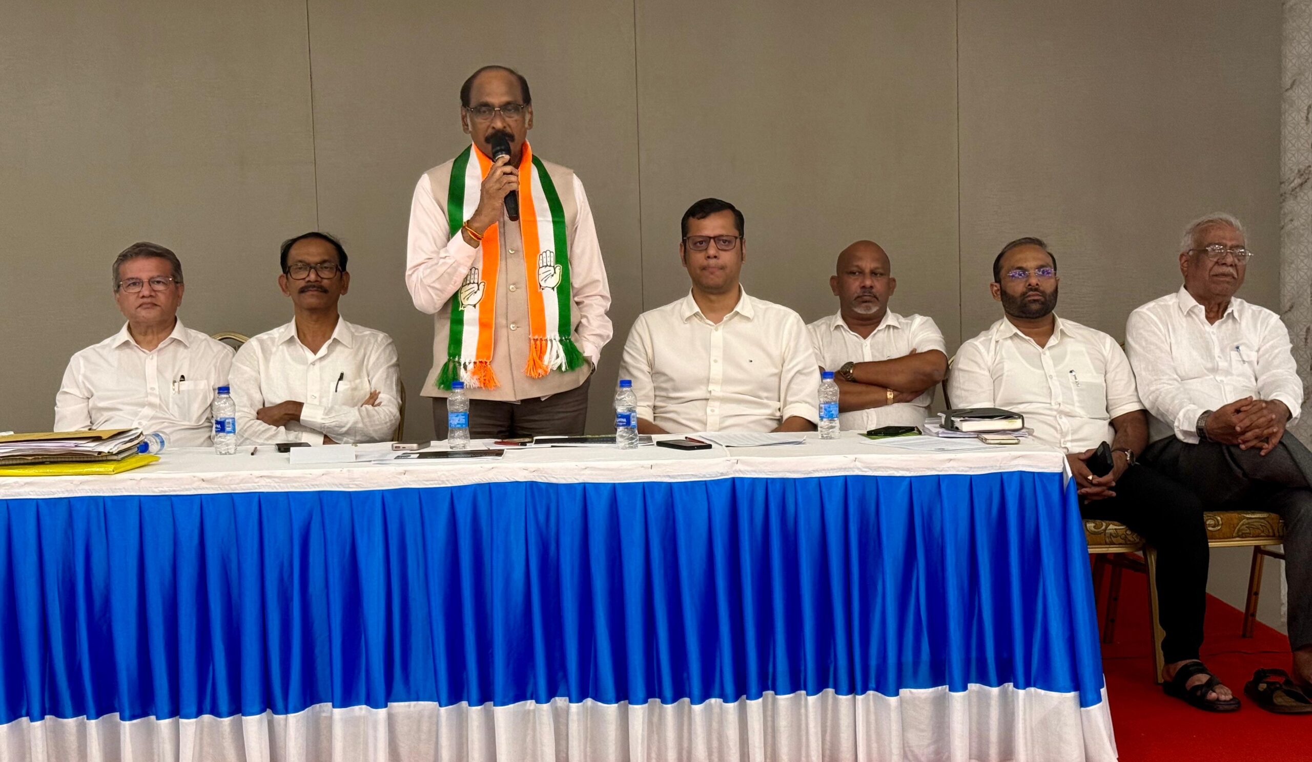 Goa Congress Holds Strategy Meeting with Leaders from All 40 Constituencies
