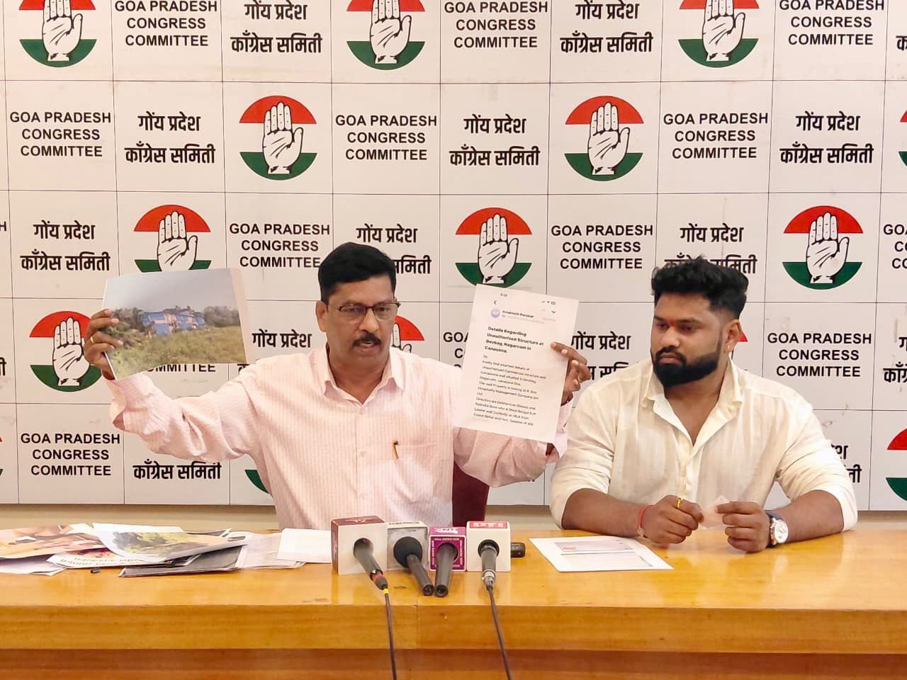 रथींद्र बोस यांच्या मुख्यमंत्री, टीसीपी मंत्री व तवडकर भेटींवर काँग्रेसचे प्रश्न