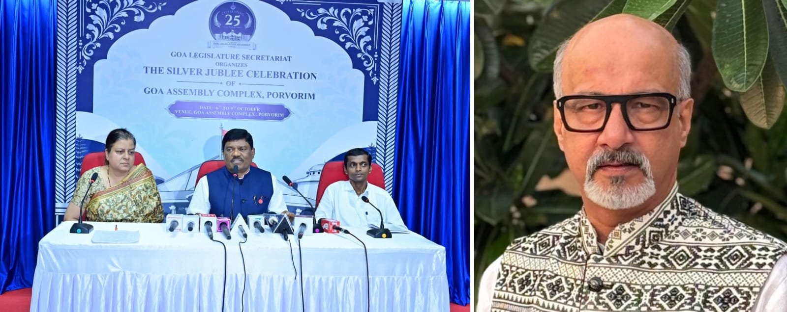 ‘Silver Jubilee’ in Assembly Complex’s 27th Year? Vishal Pai Cacode Questions Timing, Public Spending