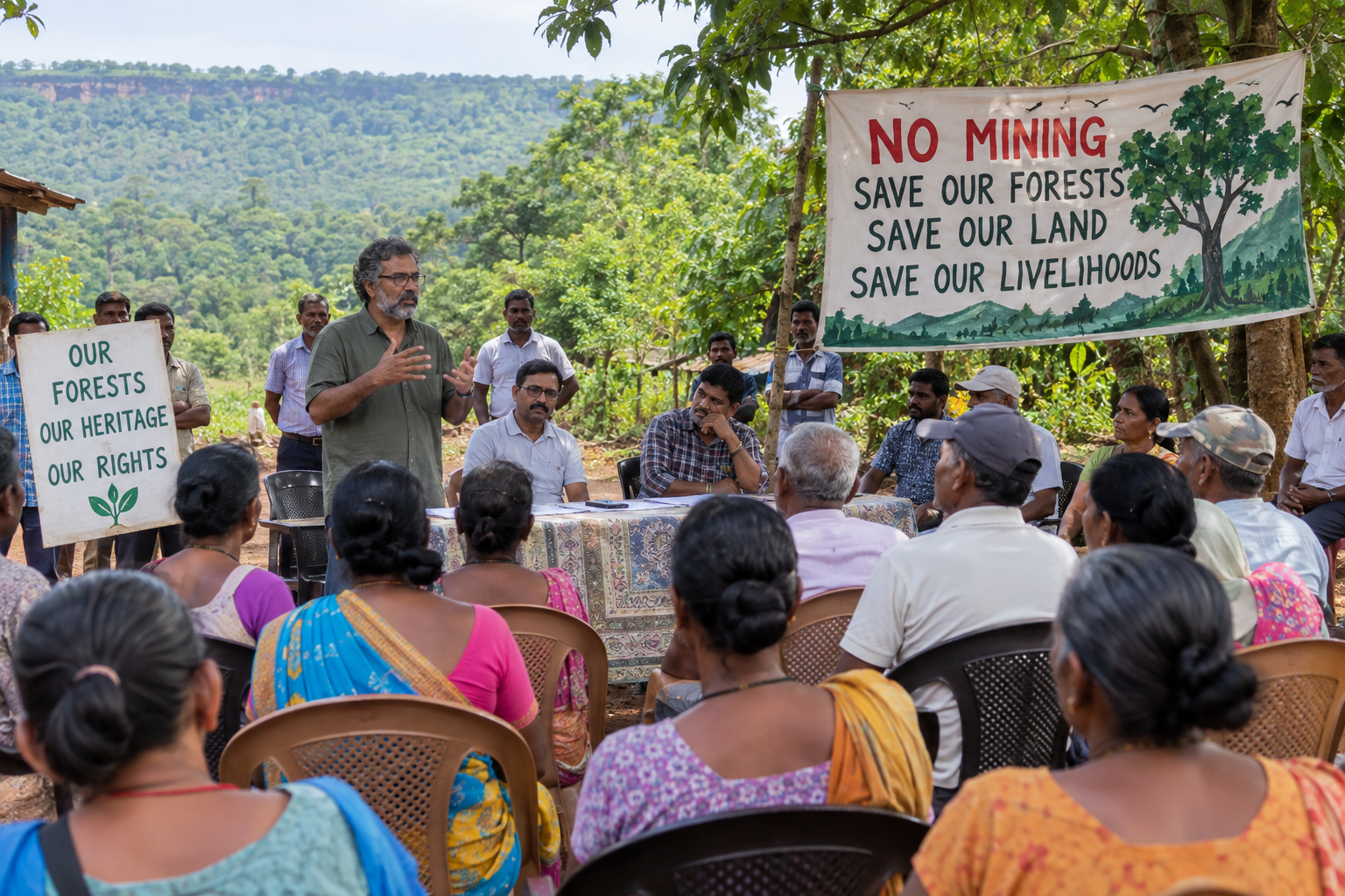 Soliye Villagers Unanimously Oppose Proposed Mining Activity in Sattari