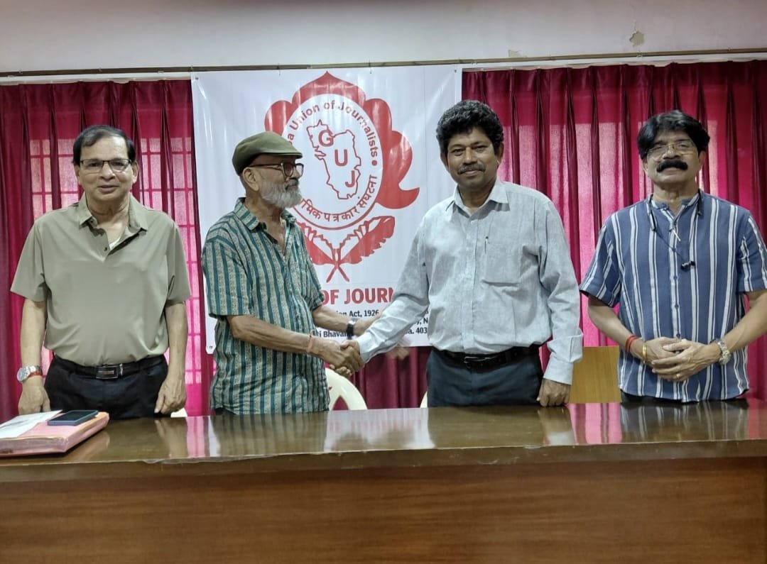 गोवा मराठी पत्रकार संघाच्या अध्यक्षपदी सुरेश नाईक