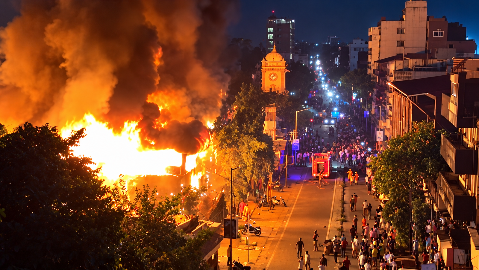 Vasco Market Fire Exposes Serious Gaps in Disaster Preparedness, Accountability: Sanjeev Naik