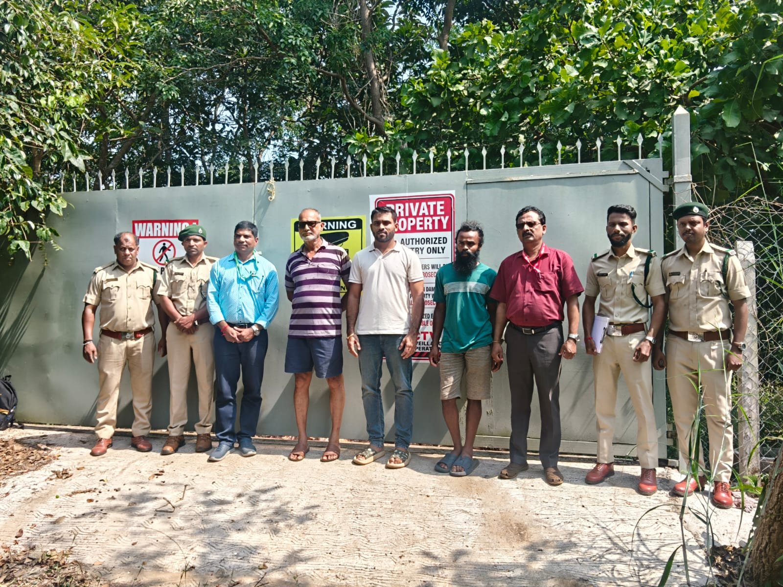 Forest Department Inspects Alleged Illegal Tree Felling Above Iconic Pomburpa Spring